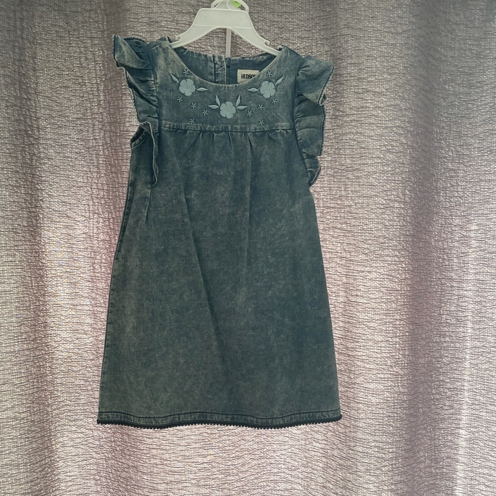 Hudson Kids Jean Dress with Shorts matching set. New with tags. 4T girl.